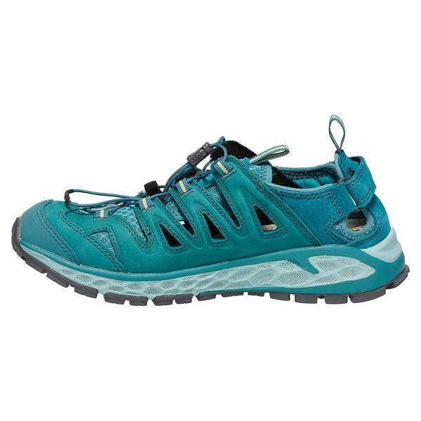 MEINDL | BRINDISI LADY - C FIT PW Damen - Trekkingsandalen | Türkis/Gelb