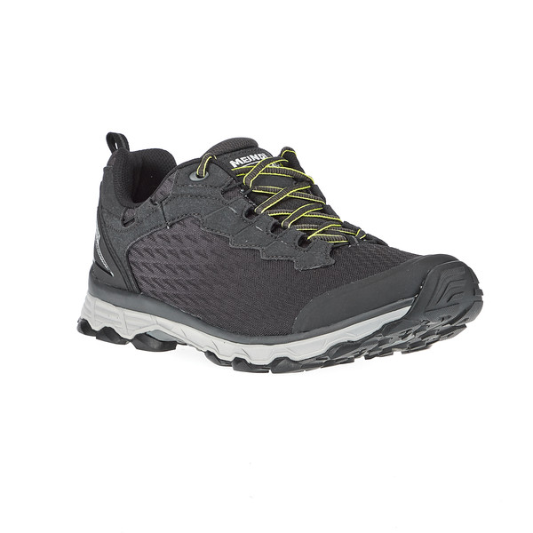 MEINDL | ACTIVO SPORT Herren - Wanderschuhe | Schwarz/Lemon