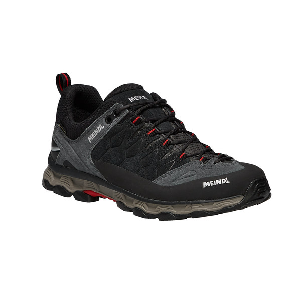 MEINDL | LITE TRAIL GTX Herren - Wanderschuhe | Anthrazit/Rot