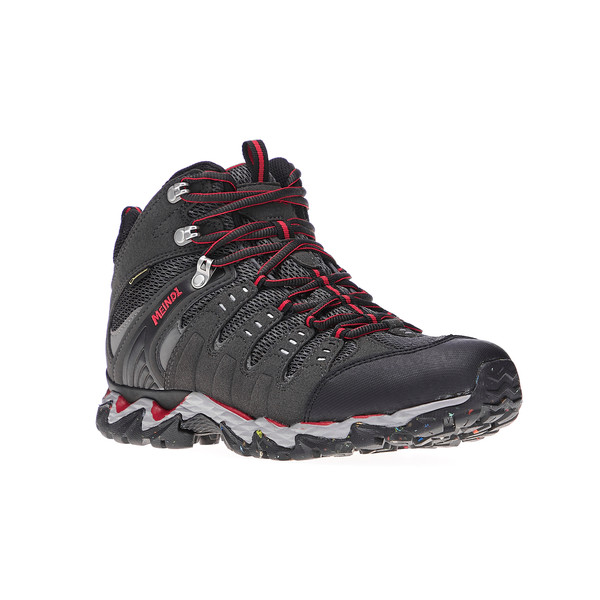 MEINDL | RESPOND MID II GTX Herren - Wanderstiefel | Graphit/Rot